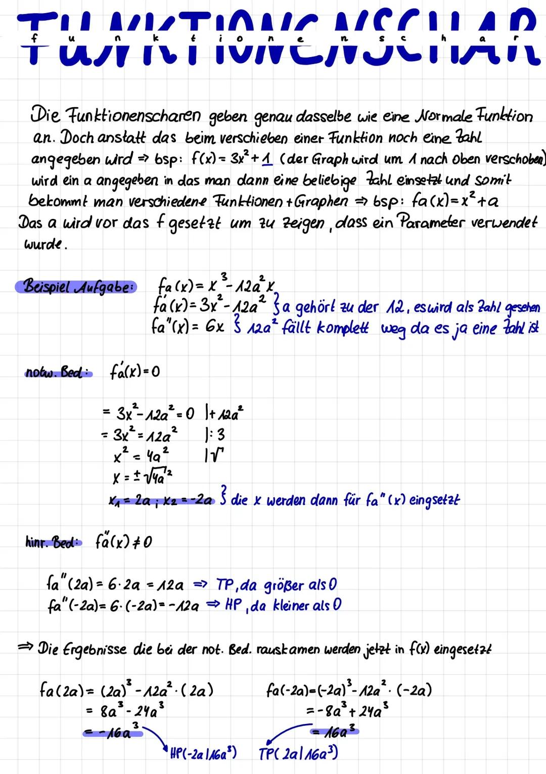 Funktionenscharen