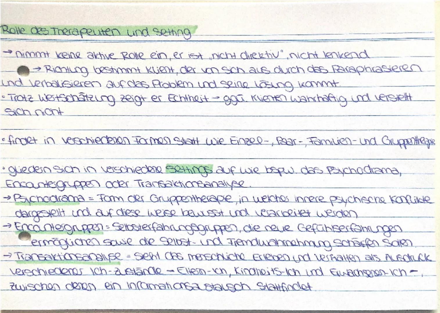 Humanistische Psychologie am Bep personenzentrierte Thoone Carl Rogers

Humanistisches Bild von Menschen
- Annahme, dass der Organismus des 