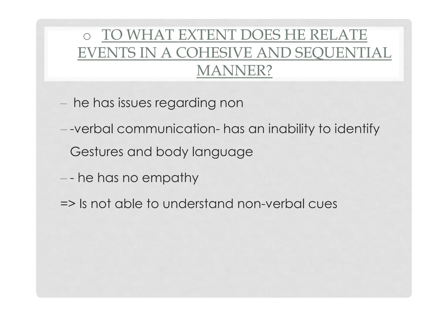 # CHRISTOPHER FRANCIS

# BOONE

A CHARACTER PORTRAYAL CHRISTOPHER BOONE'S

Likes
- Animals
- Maths
- Explanations/ Precise-instructions
- Sc