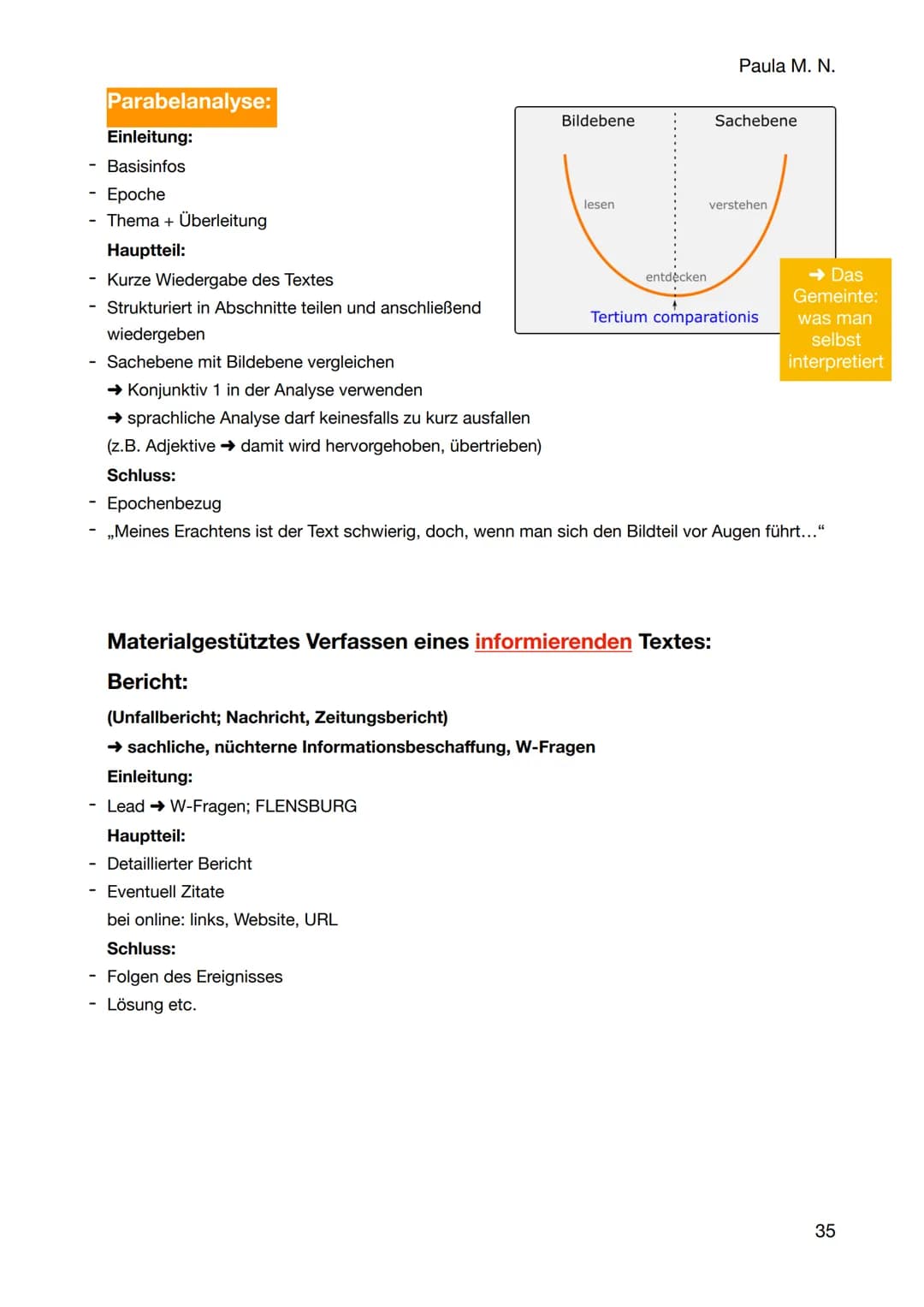Texttypen:
Analyse von Prosatexten/Erzählprosa:
Erzähler
- nicht der Autor, sondern eine vom Autor erfundene Figur
Erzählform
Ich-Erzähler: 