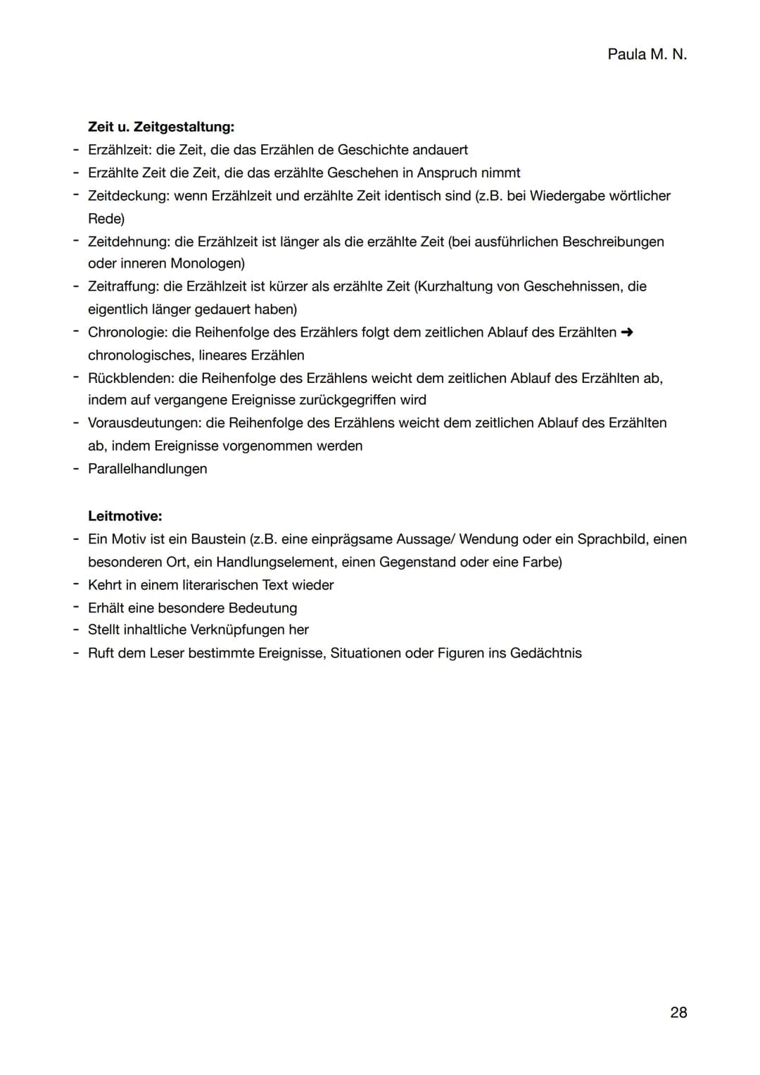 Texttypen:
Analyse von Prosatexten/Erzählprosa:
Erzähler
- nicht der Autor, sondern eine vom Autor erfundene Figur
Erzählform
Ich-Erzähler: 
