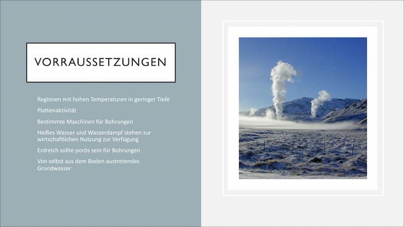GEOTHERMIE - ISLAND
Von Victoria Voigt GLIEDERUNG
Allgemein
Vorraussetzungen
Nutzungsformen
Potenzialanalyse
Quellen ●
●
ALLGEMEIN
Geothermi