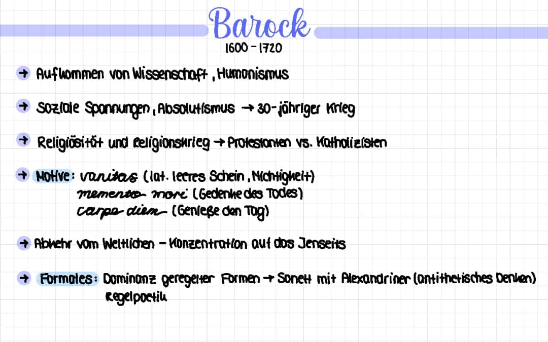 Literaturepochen