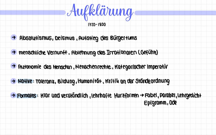 Barock
1600-1720
→ Aufkommen von Wissenschaft, Humonismus
++
→ Soziale Sponnungen, Absolutismus →30-jähriger Krieg
→ Religiösität und Religi
