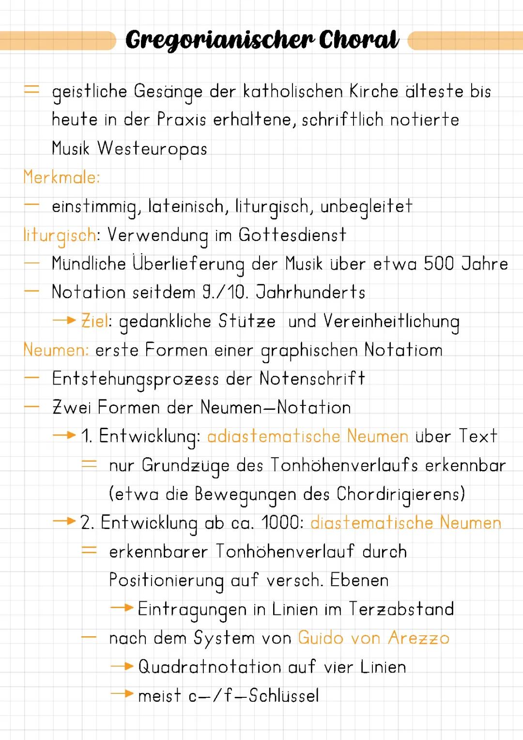  Gregorianischer Choral