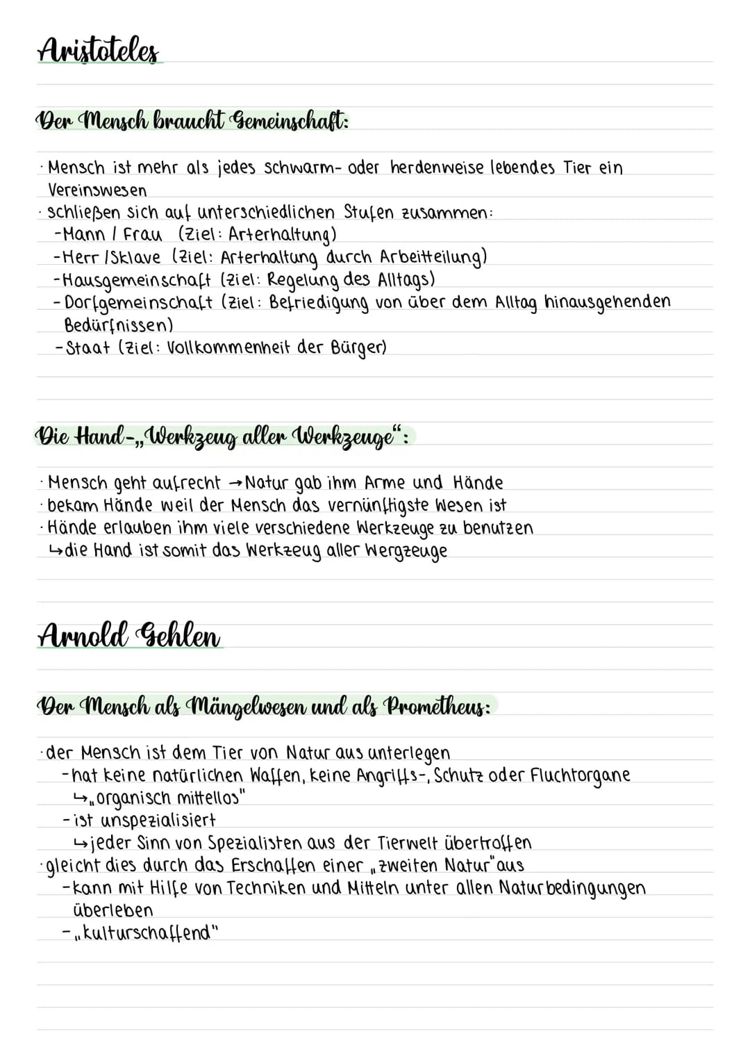 Anthropologie
Ist der Mensch gut oder böse?
Jean-Jaques Rousseau:
Der Mensch ist von Natur aus gut.
urzustand:
• Mensch als freies, genügsam