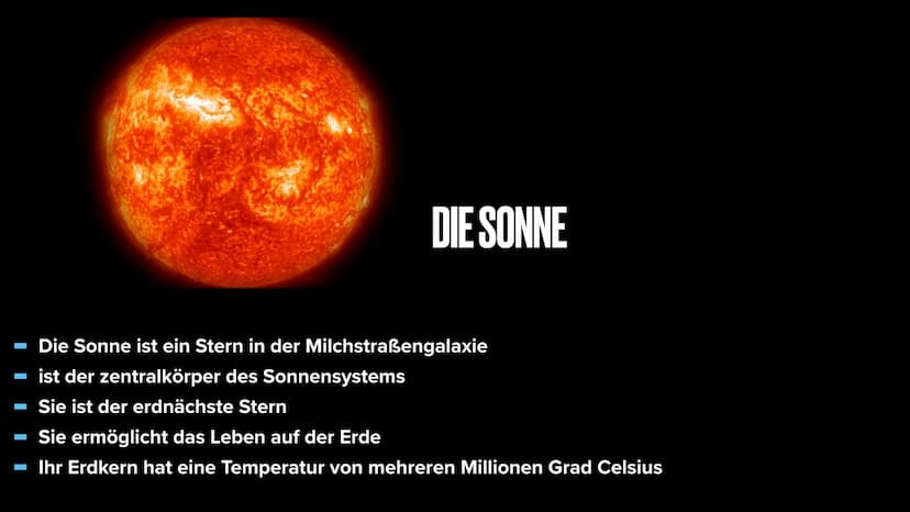DAS SONNENSYSTEM
OLIVIA,MINEL GLIEDERUNG
- Die Planeten und ihre Reihenfolge
- Die Sonne
- Entdeckung
- Der Mond
- Pluto
- Unterschied zwisc
