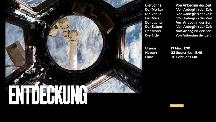 DAS SONNENSYSTEM
OLIVIA,MINEL GLIEDERUNG
- Die Planeten und ihre Reihenfolge
- Die Sonne
- Entdeckung
- Der Mond
- Pluto
- Unterschied zwisc