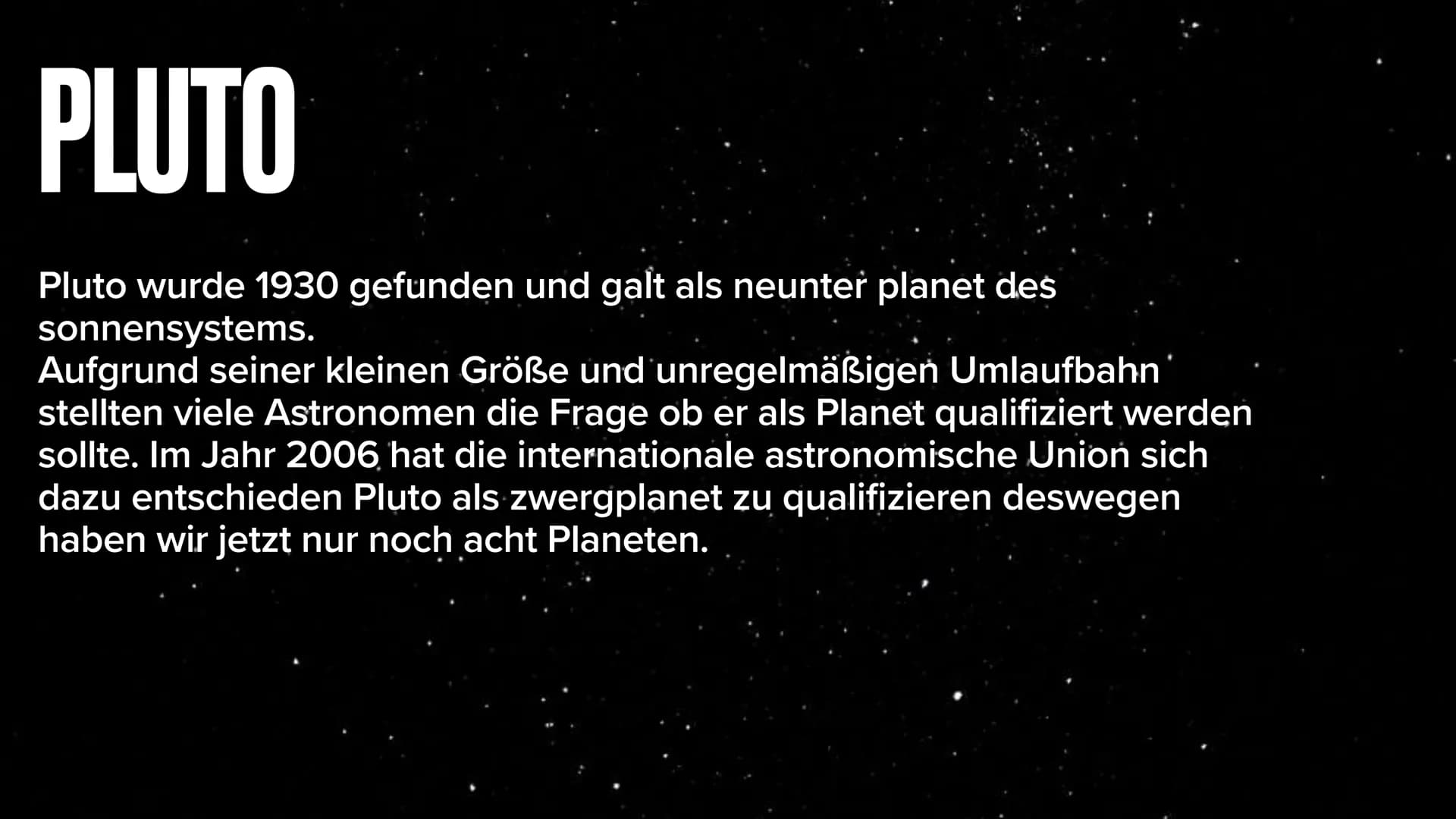 DAS SONNENSYSTEM
OLIVIA,MINEL GLIEDERUNG
- Die Planeten und ihre Reihenfolge
- Die Sonne
- Entdeckung
- Der Mond
- Pluto
- Unterschied zwisc