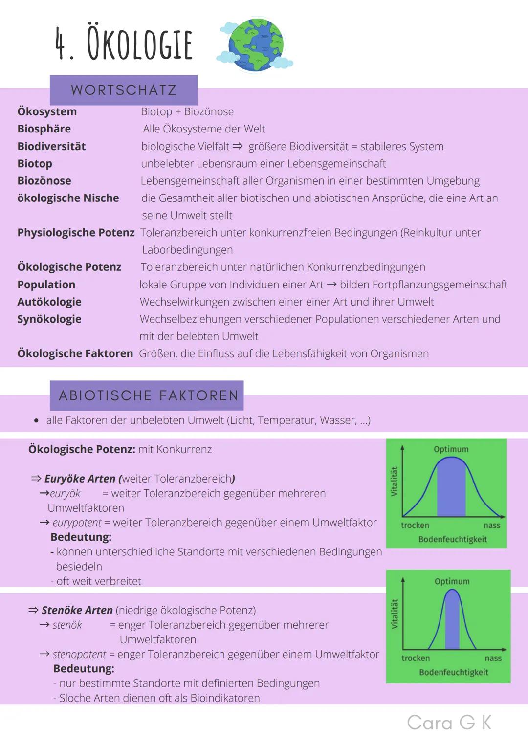 BIO-ABITUR
Zusammenfassung aller Themen
Cara G. K.
es
DA
CO2
02 INHALTSVERZEICHNIS
1. GRUNDWISSEN
• Mitochondrium
• Zellkern (Nucleus)
Chlor