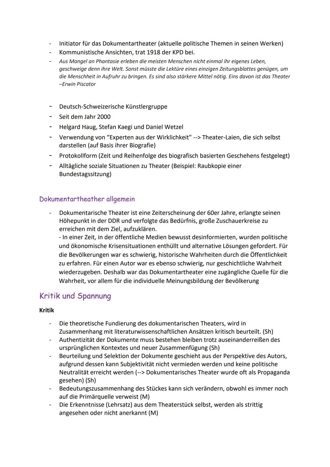 Merkmale
Behandelt historische, aktuelle, politische und soziale Ereignisse
o Reportagen, Berichte, Dokumente, Interviews als Grundlage
O Tr
