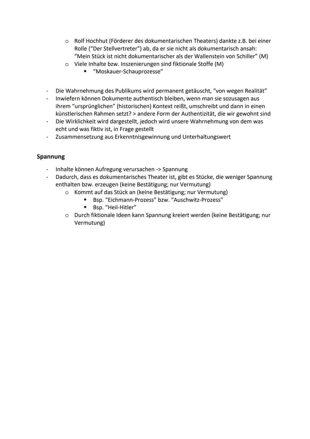 Merkmale
Behandelt historische, aktuelle, politische und soziale Ereignisse
o Reportagen, Berichte, Dokumente, Interviews als Grundlage
O Tr