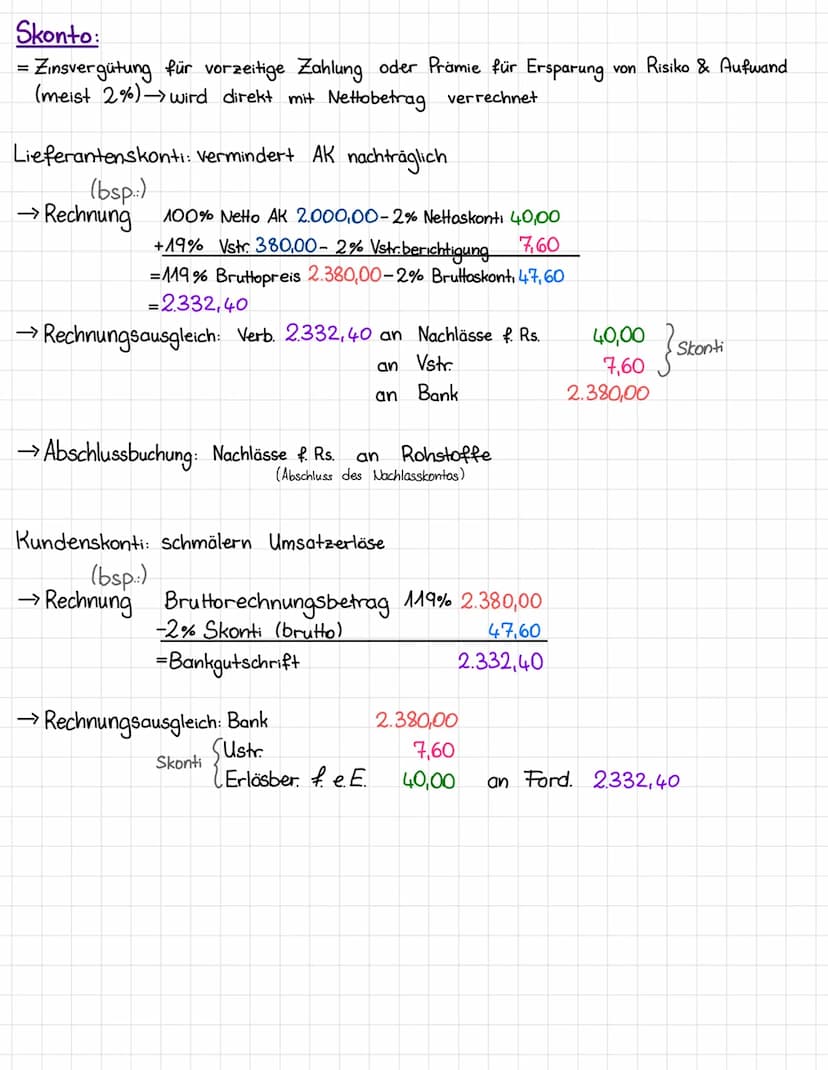 Rewe
Bestandsveränderungen.
→ Hilfskonto: Bestandsveränderungen (BV) = wenn (un) fertige Erzeugnisse nicht im
gleichen Jahr verkauft werden.