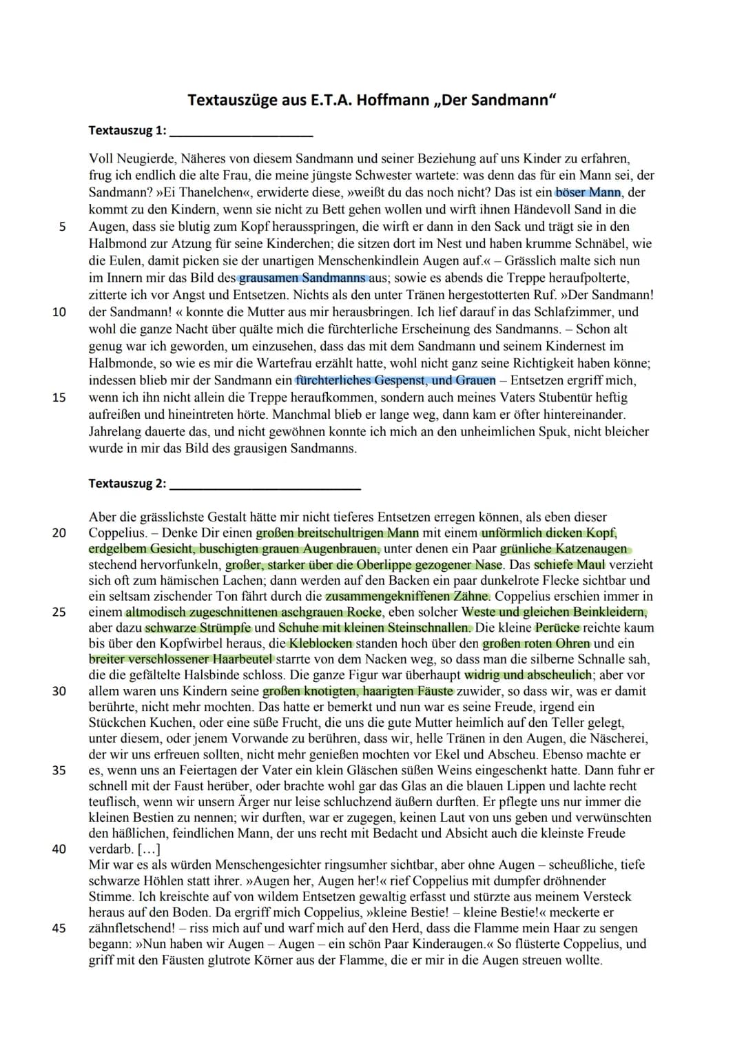 Hintergrundwissen zur Romantik
• Grundlagen
● Literaturtheorien der Frühromantik
Die Romantik- eine literarische Epoche (1795-1840)
E.T.A Ho