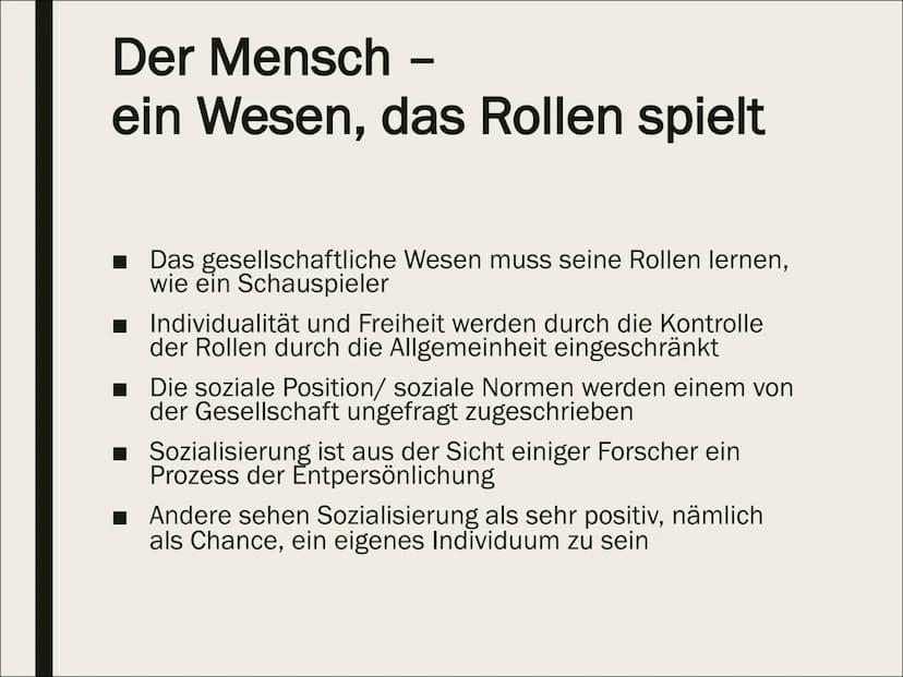 ANTHROPOLOGIE:
der Mensch als soziales Wesen Gliederung
Was bedeutet sozial?
Wie wichtig sind soziale Kontakte?
Der Mensch - ein staatenbild