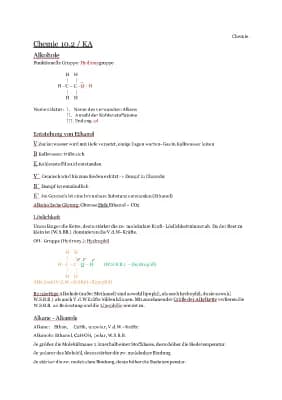 Know Alkohole, Alkane, Carbonsäuren, Titration, Ester thumbnail