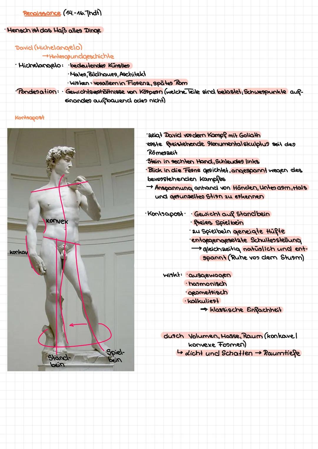 # Plastik

was ist Plastik
dreimimensionale Gestalt-
ung
besilat Masse uncl Volumen
konkav/konvex
→dicht/Schatten
dadusch entsteht Raum
↓
Al