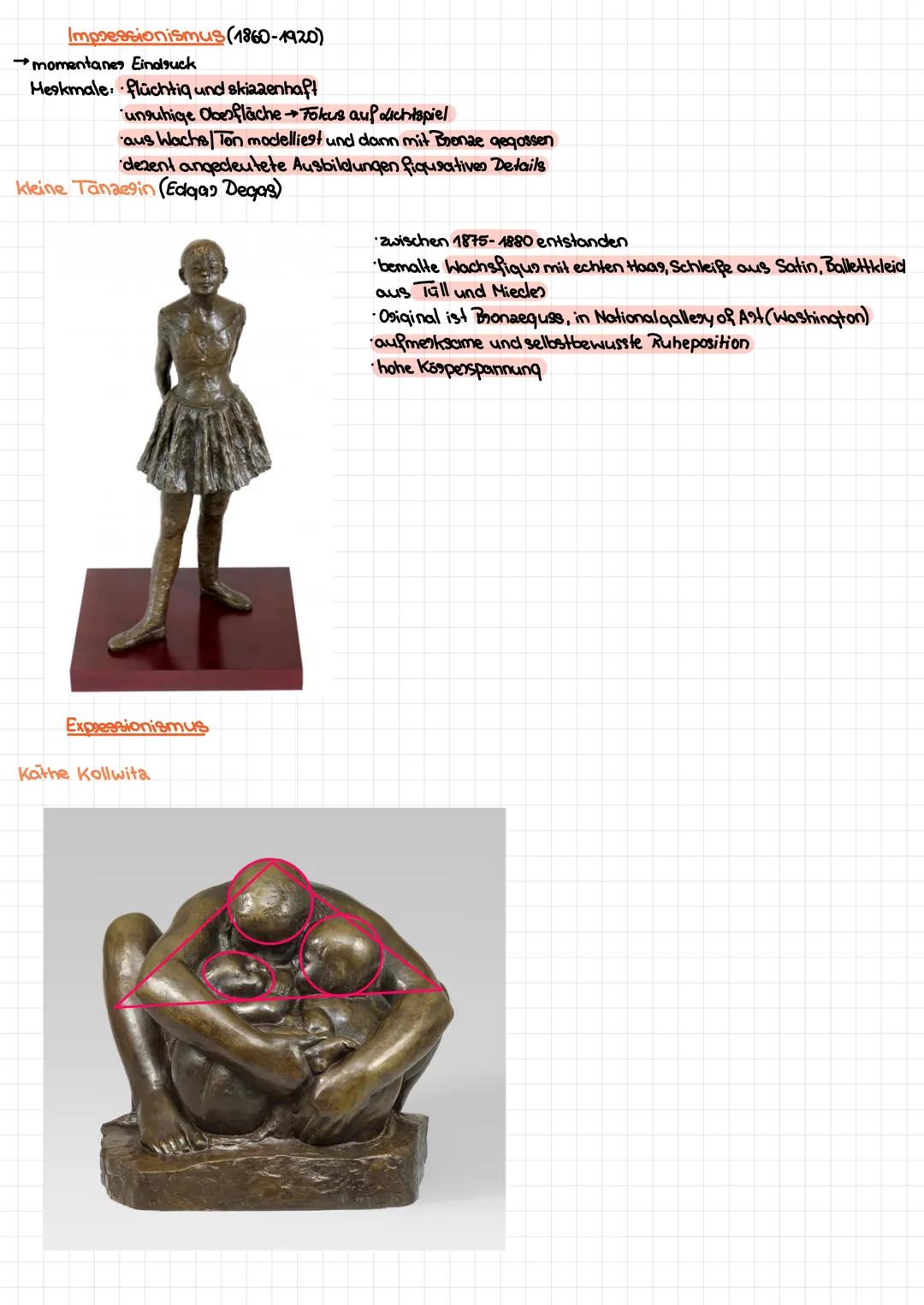 # Plastik

was ist Plastik
dreimimensionale Gestalt-
ung
besilat Masse uncl Volumen
konkav/konvex
→dicht/Schatten
dadusch entsteht Raum
↓
Al