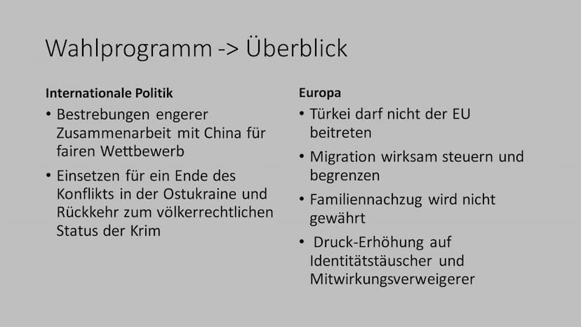 CDU
CSU
CDU/CSU Was ist die CDU/CSU?
• Konservative Partei des Deutschen Bundestages
• auch Union oder Unionspartei genannt
CDU- Christlich 