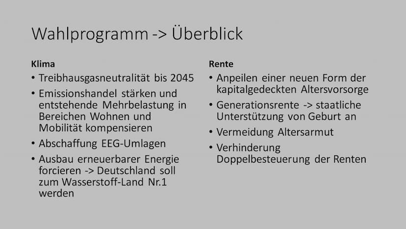 CDU
CSU
CDU/CSU Was ist die CDU/CSU?
• Konservative Partei des Deutschen Bundestages
• auch Union oder Unionspartei genannt
CDU- Christlich 