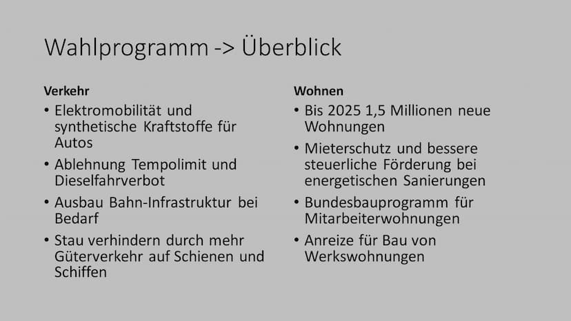 CDU
CSU
CDU/CSU Was ist die CDU/CSU?
• Konservative Partei des Deutschen Bundestages
• auch Union oder Unionspartei genannt
CDU- Christlich 