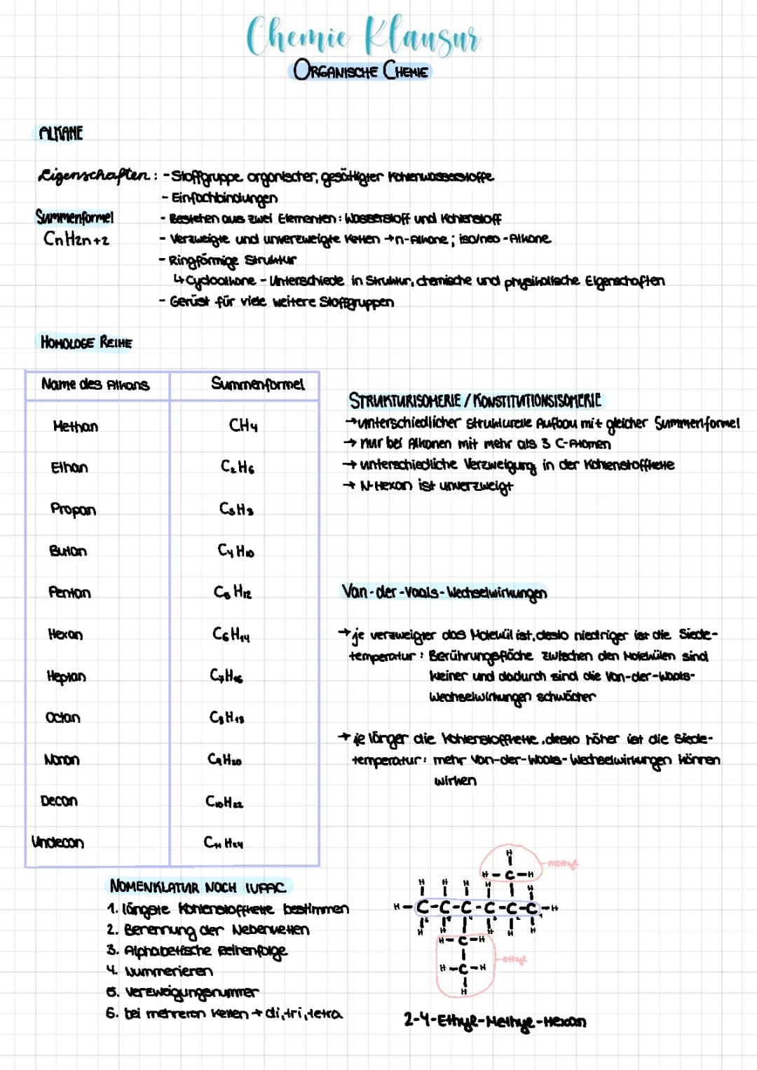 Organische Chemie