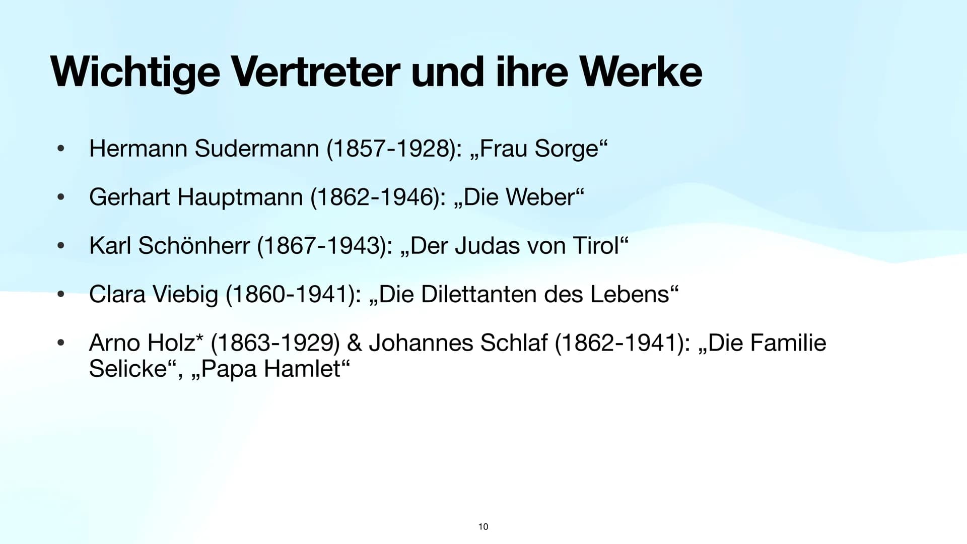 Der Naturalismus
Deutsch Leistungskurs, Q1
1 Naturalismus Epoche:
Wissenschaft trifft Literatur
(1880-1900)
2 Inhaltsverzeichnis
1. Einordnu
