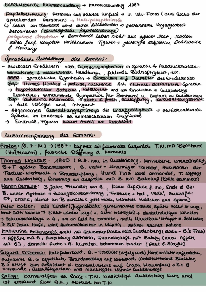 LANDNAHME-Christoph Hein
Allgemeine Informationen:
Autor: Christoph Hein (* 1944, Schlesien), der nach der Vertreibung in den
sächsischen Kl