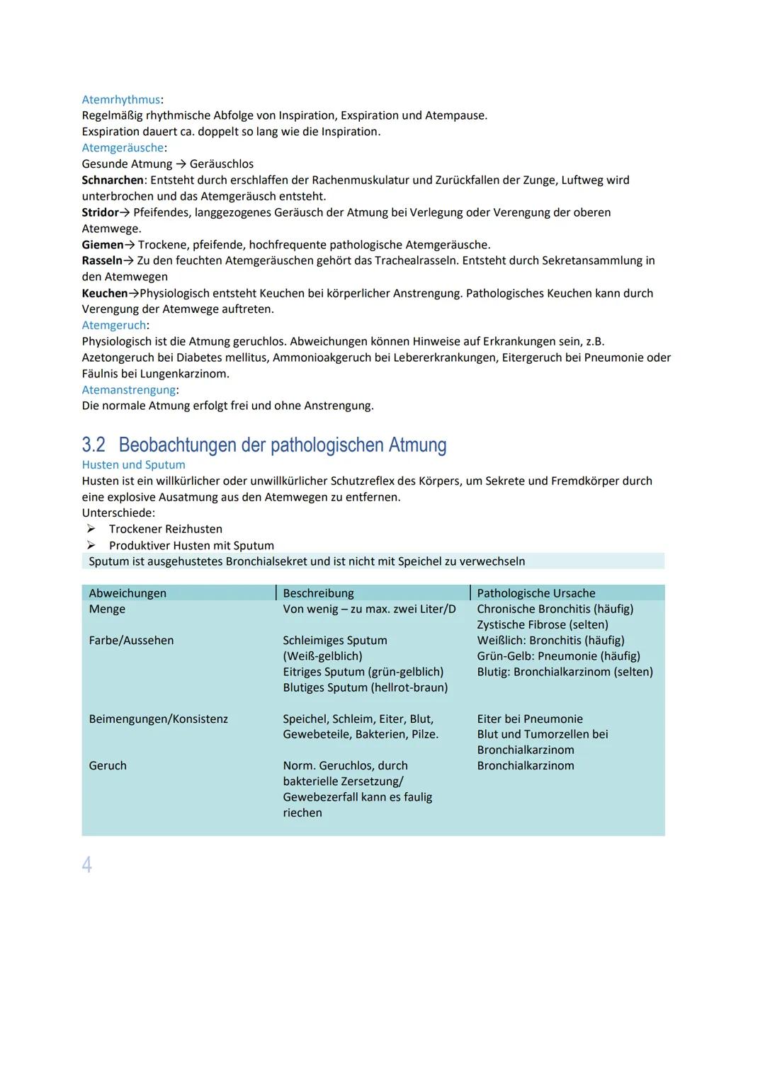 # B.4

Atmung

Alisha Schäfli # 1 Inhaltsverzeichnis

1Inhaltsverzeichnis ..................................................................