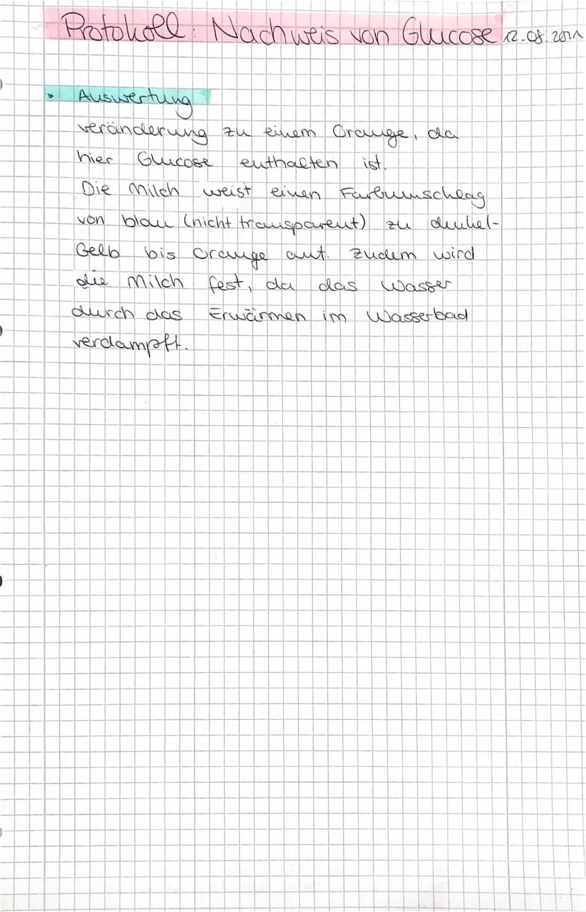 ►
P
▶
Protokoll: Nachweis von Glucose /.12.08.20171
Materialien
T
Reagenzglashalter
Herdplatte
Topf
3 Reaglurglaiser
Pipette
im
b
Versuchsdu