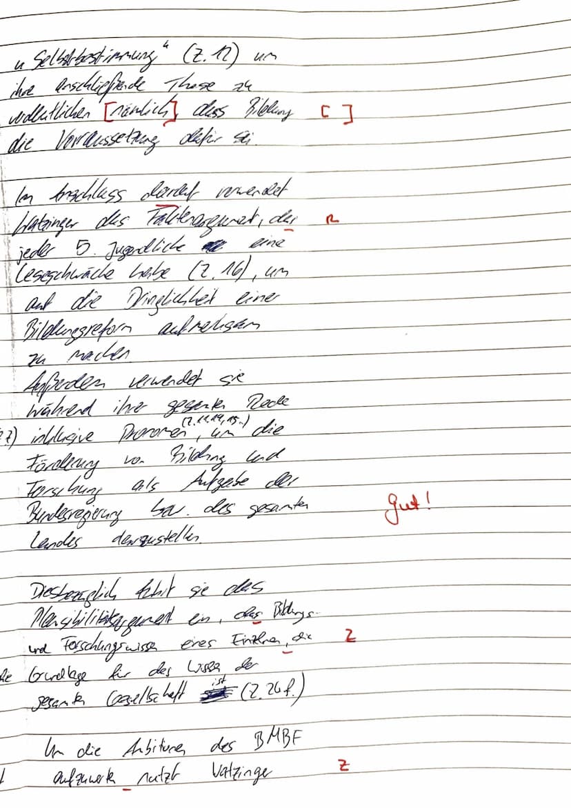 GKs Deutsch Q2
Klausur Nr. 2
Redeanalyse
Aufgabenart II A: Analyse eines Sachtextes
22.11.2023
(Zeit: 180 Minuten)
Aufgabenstellung:
1. Anal