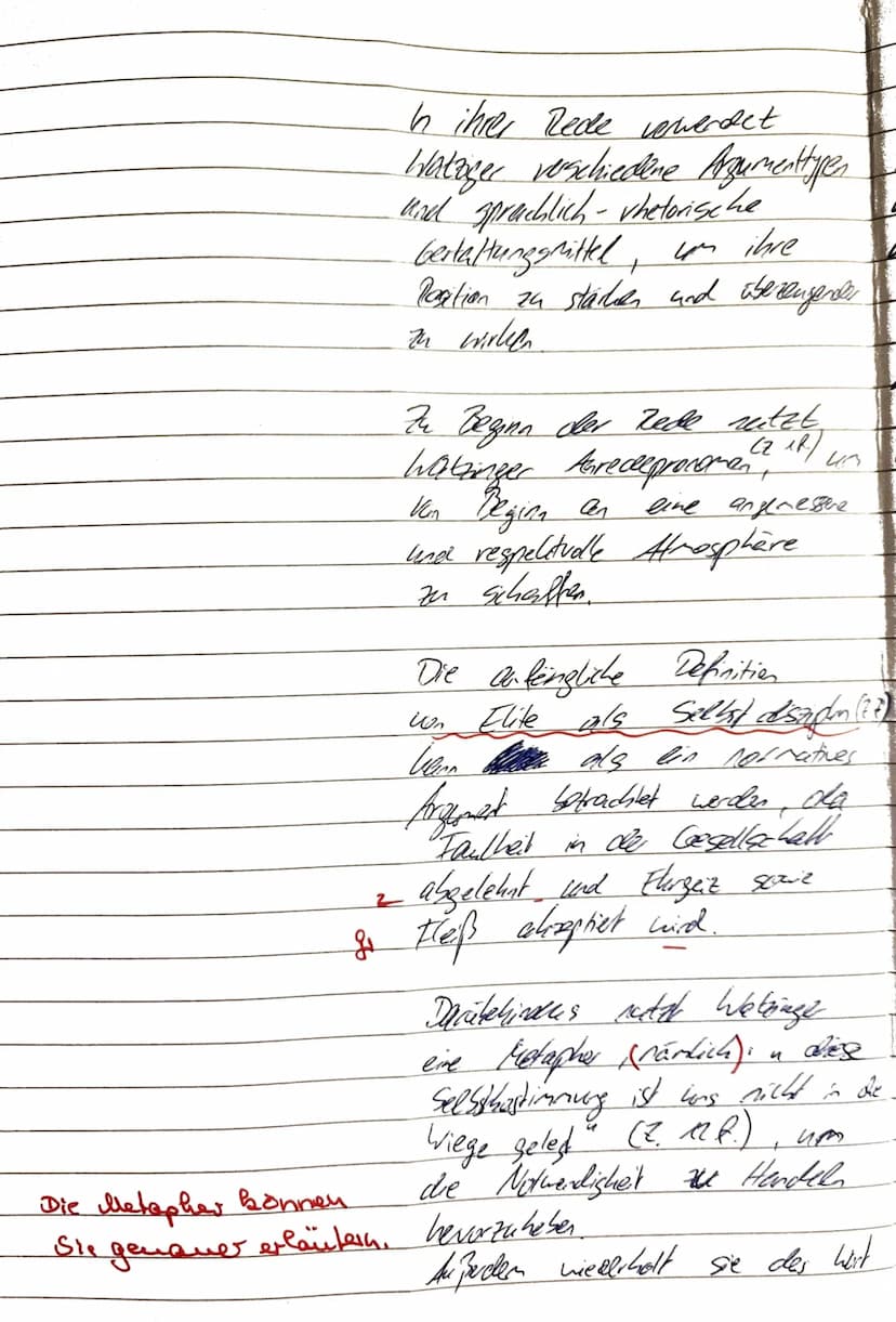 GKs Deutsch Q2
Klausur Nr. 2
Redeanalyse
Aufgabenart II A: Analyse eines Sachtextes
22.11.2023
(Zeit: 180 Minuten)
Aufgabenstellung:
1. Anal