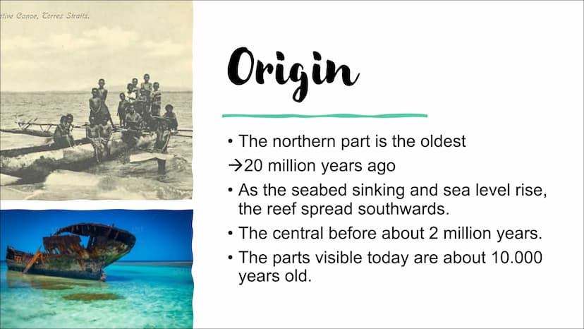 GREAT BARRIER REEF
Hi everyone, and welcome to my presentation about the Great Barrier Reef.
My presentation is divided into 7 parts and at 