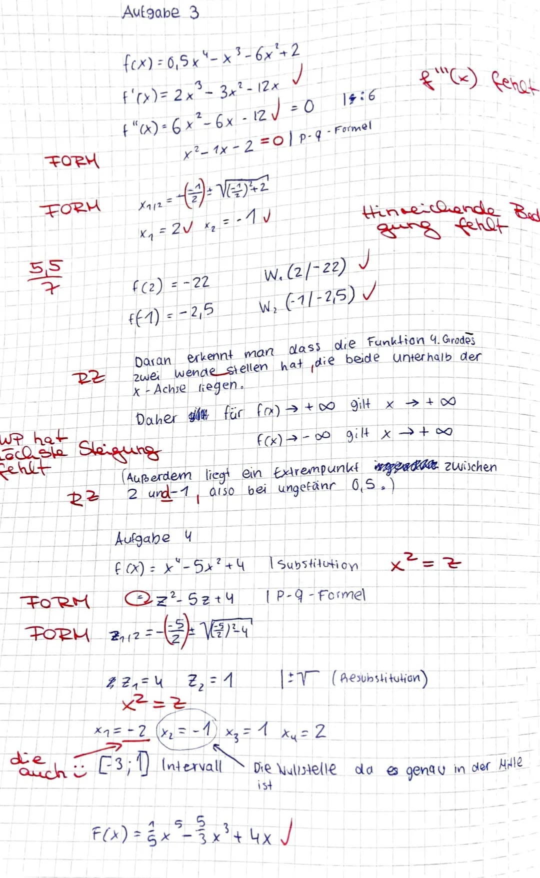 .
Teil A: hilfsmittelfreier Teil (20 Minuten)
Aufgabe 1: Bestimmen Sie die Ableitungen f'(x) und fassen Sie soweit wie
möglich zusammen.
a) 