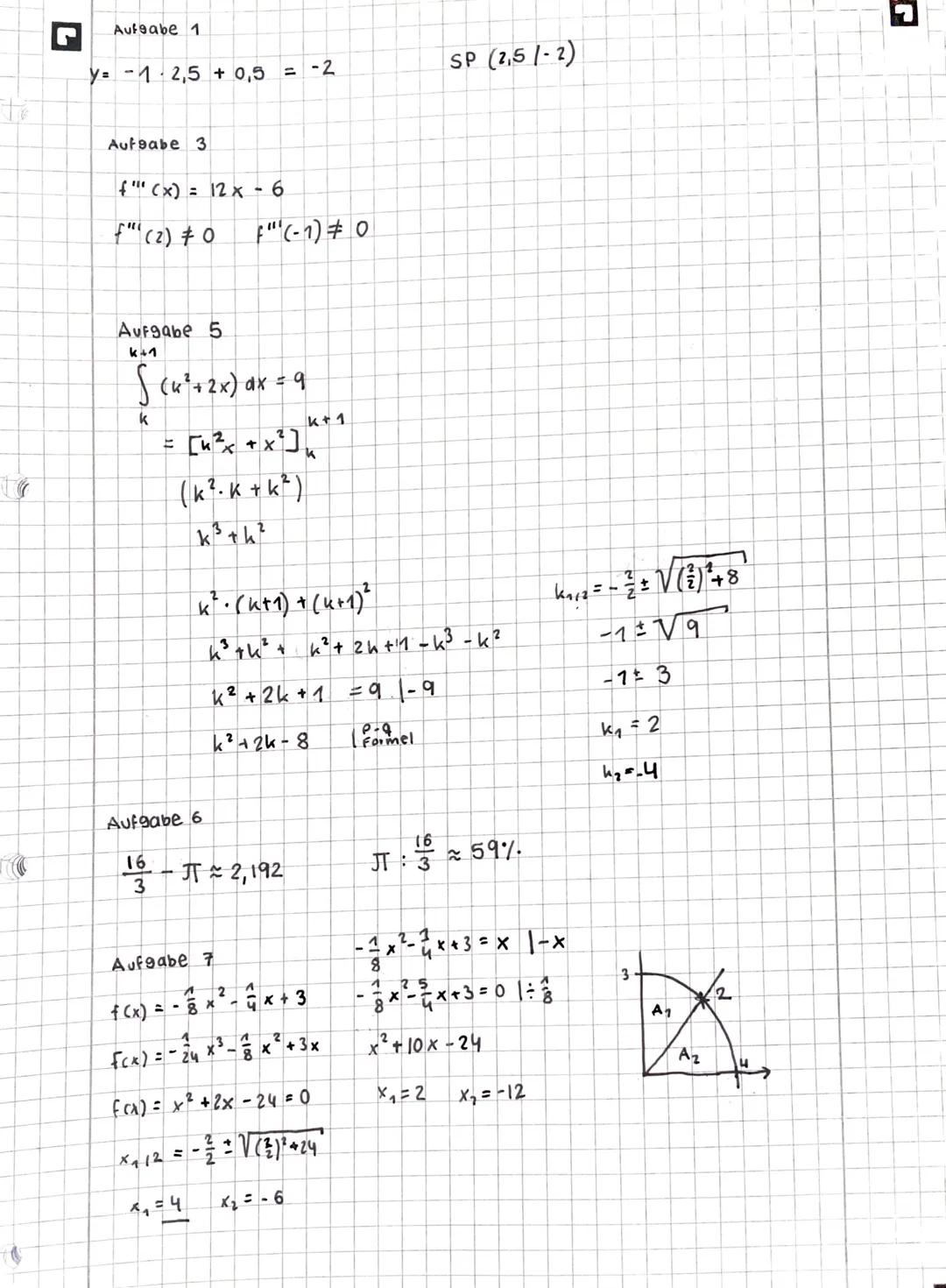 .
Teil A: hilfsmittelfreier Teil (20 Minuten)
Aufgabe 1: Bestimmen Sie die Ableitungen f'(x) und fassen Sie soweit wie
möglich zusammen.
a) 