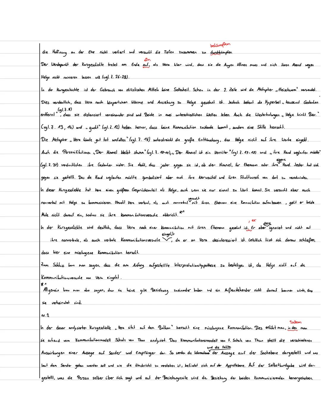 06.1
Vera sitet auf dem Balkon
13.12.22
Die Kurzgeschichte Vera sitet auf dem Balkon" (1997) wurde von Sibylle Berg verfasst. Sie thematisie