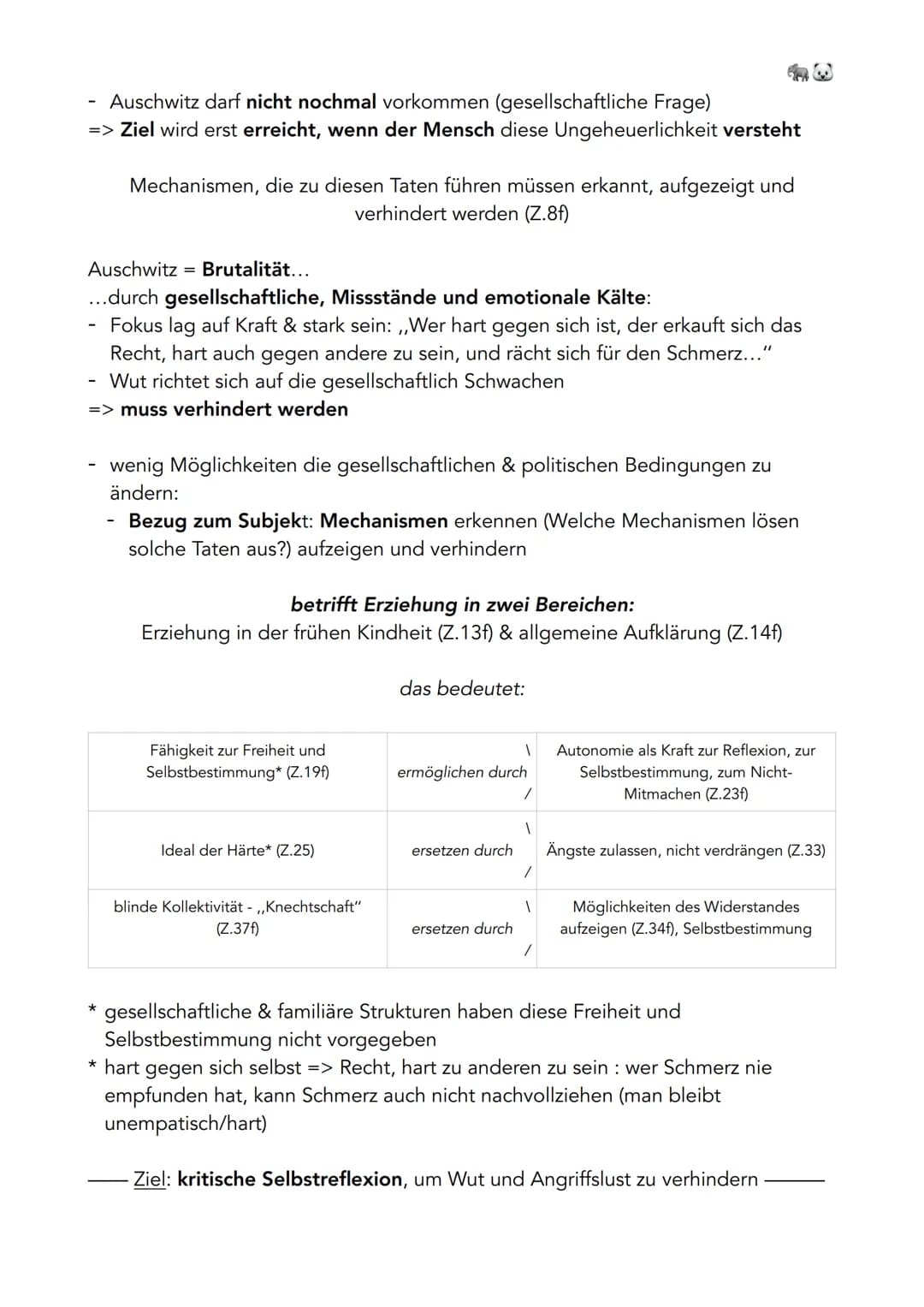 Erziehung im Nationalsozialismus Lernzettel - Gemeinschaftsprinzip NS und Gebrauchspädagogik