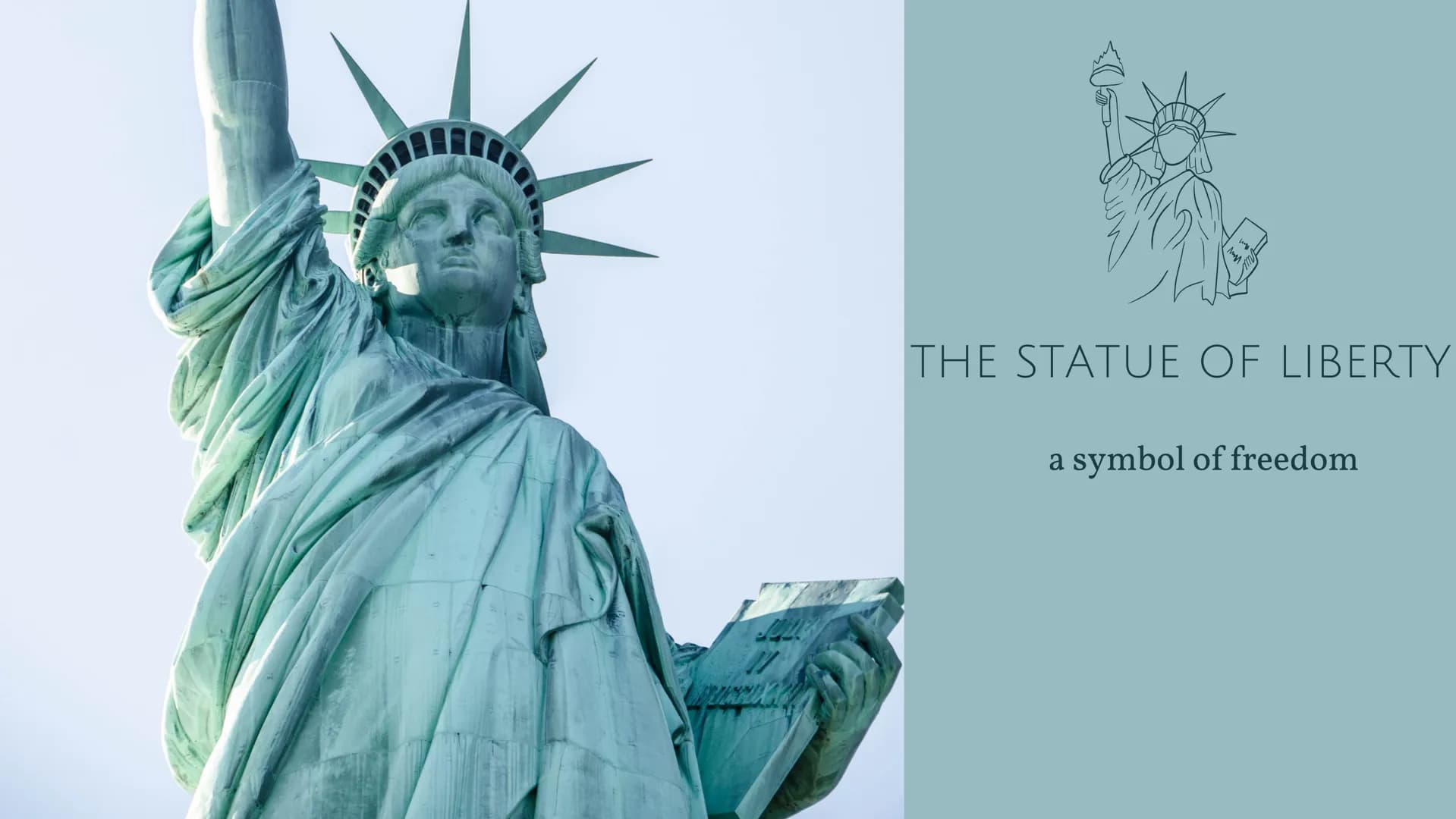 BIKEUX
THE STATUE OF LIBERTY
a symbol of freedom Content
topics:
facts
• representation
●
• historical information
• construction of the Sta