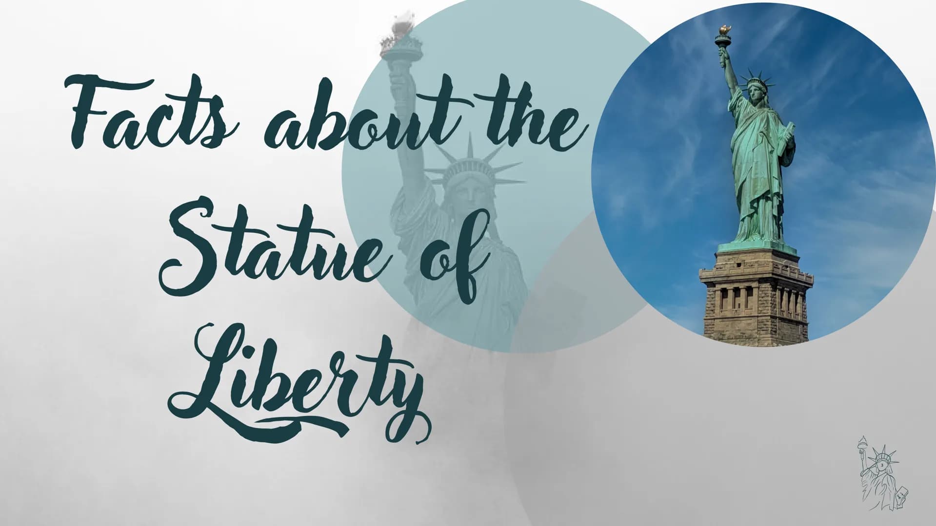 BIKEUX
THE STATUE OF LIBERTY
a symbol of freedom Content
topics:
facts
• representation
●
• historical information
• construction of the Sta