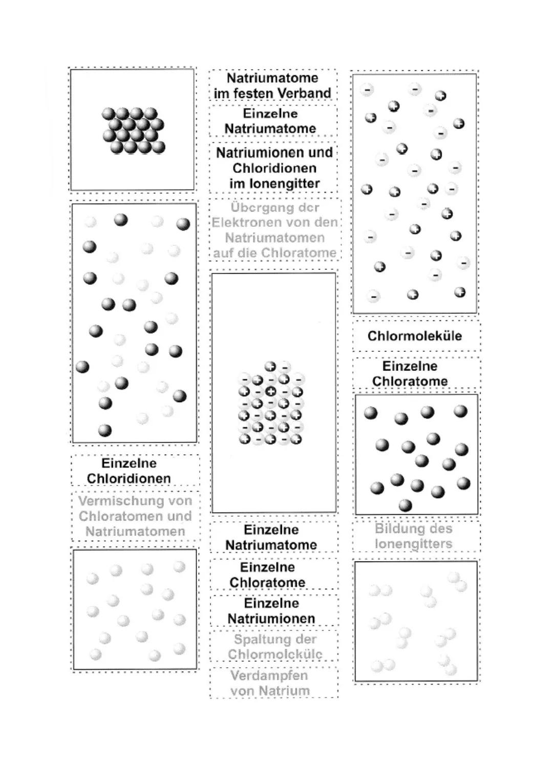 grundlagen der ienbindung
(1) SYNTHESE
Die Outettregel besagt, dass alle Atome danach streben 8 valenzelektrone
zu besitzen. Das kann durch 
