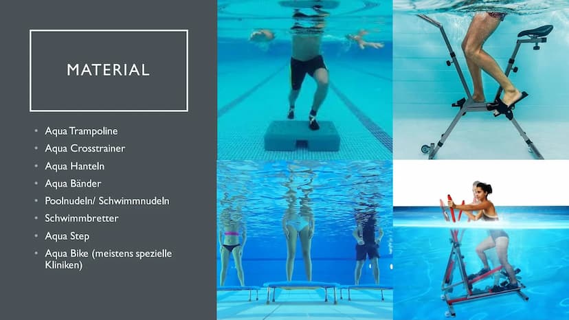 2
WASSERFITNESS ●
●
●
●
INHALT
Was ist das überhaupt?
Für wen ist das geeignet?
Vorteile de Wassers
Material
Geschichtlicher Hintergrund
Bes