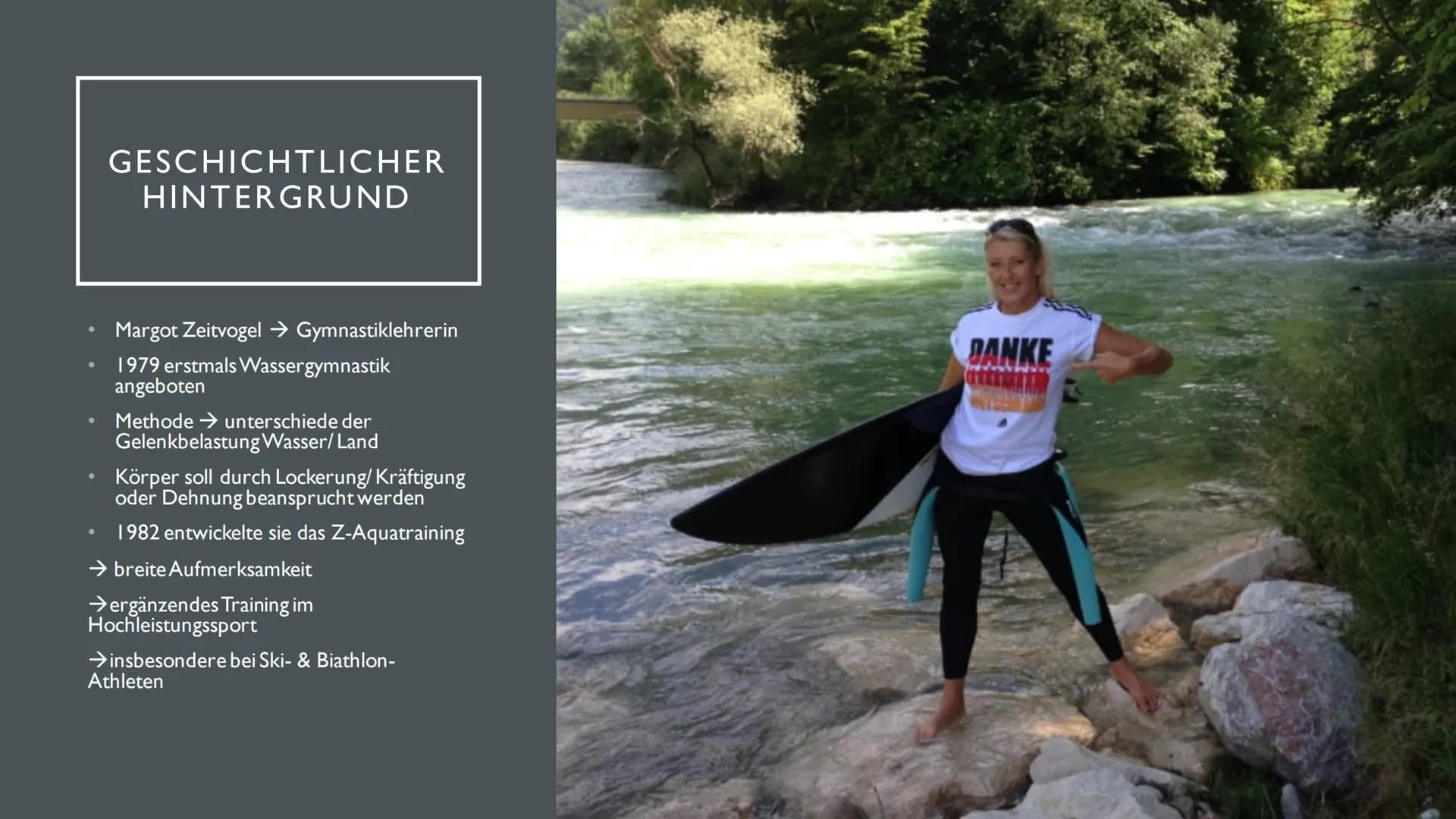 2
WASSERFITNESS ●
●
●
●
INHALT
Was ist das überhaupt?
Für wen ist das geeignet?
Vorteile de Wassers
Material
Geschichtlicher Hintergrund
Bes