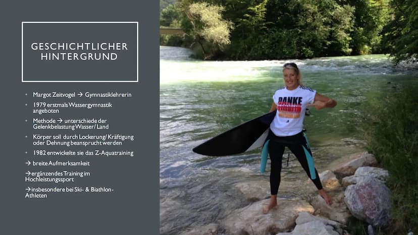 2
WASSERFITNESS ●
●
●
●
INHALT
Was ist das überhaupt?
Für wen ist das geeignet?
Vorteile de Wassers
Material
Geschichtlicher Hintergrund
Bes