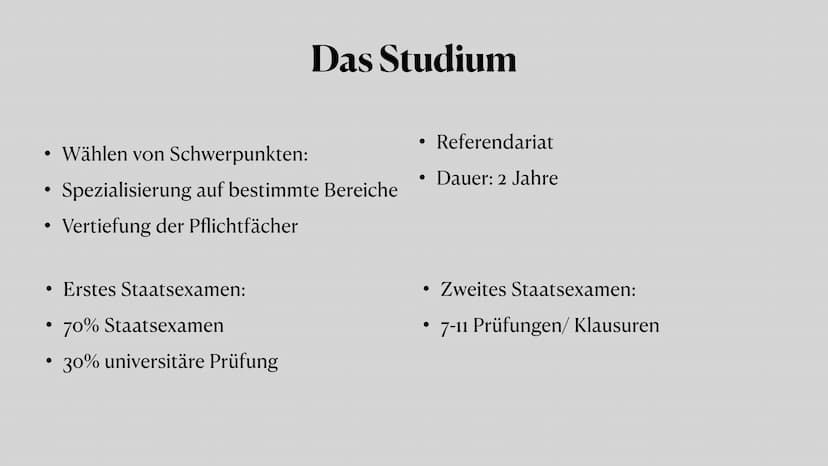 Rechtsanwalt/-wältin
Ein (un-) moralischer Beruf? ●
●
●
●
●
●
●
Welche Fähigkeiten braucht man?
Voraussetzung fürs Studium
Das Studium
Glied
