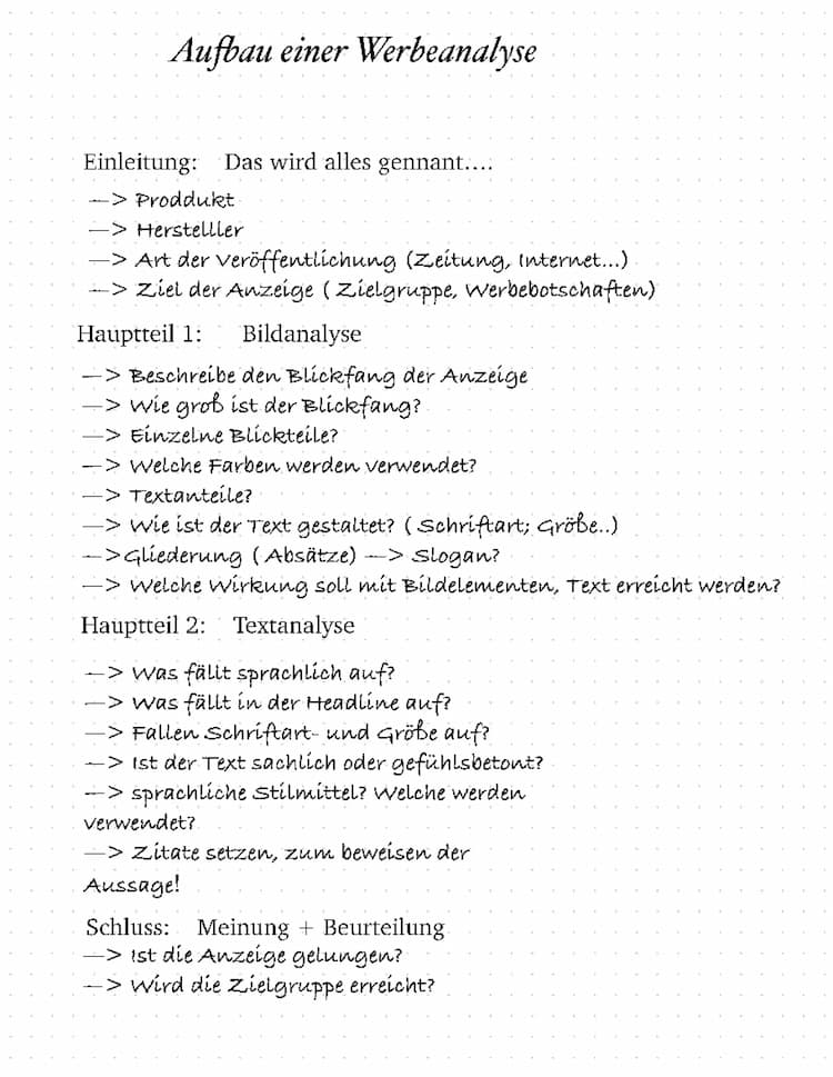 Know Aufbau einer Werbeanalyse   thumbnail