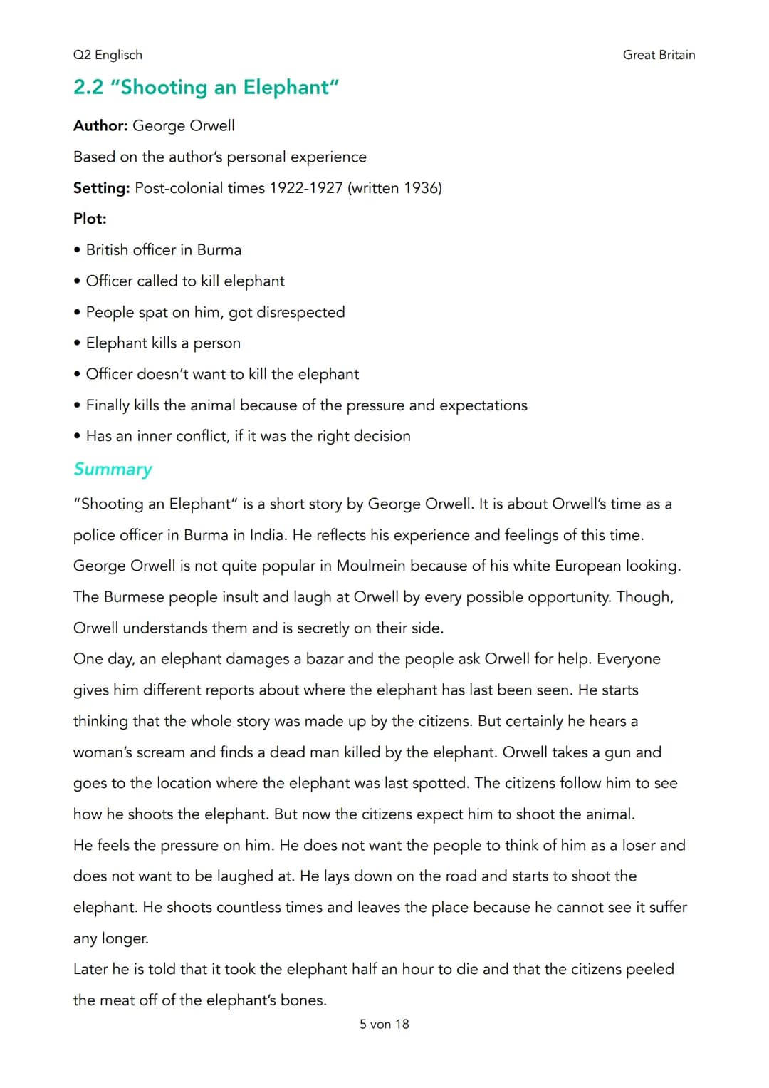 Q2 Englisch
Q2 Great Britain - Past and Present
1. Tradition and Change
1. Timeline
2. The Kingdom unites and disunites?
3. North-South Divi