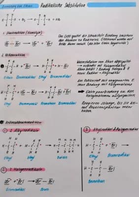 Know Radikalische Substitution - Bromierung von Ethan thumbnail