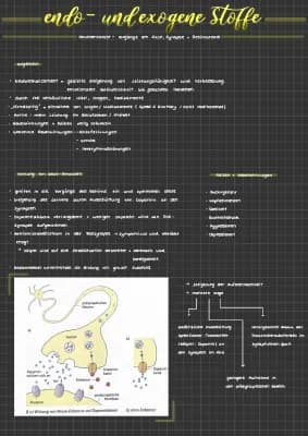 Know endo und exogene Stoffe - Neurologie  thumbnail