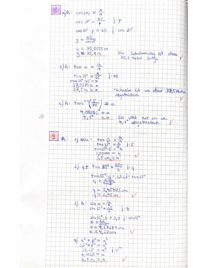 3. Test 10. Jg.
: Jill
Name:
Mathematik E-Kurs
Aufgabe 1
a) Gib aus der Wachstumsrate p% den Wachstumsfaktor q an.
P% = 5%
V
q = 1,05
9=1,00