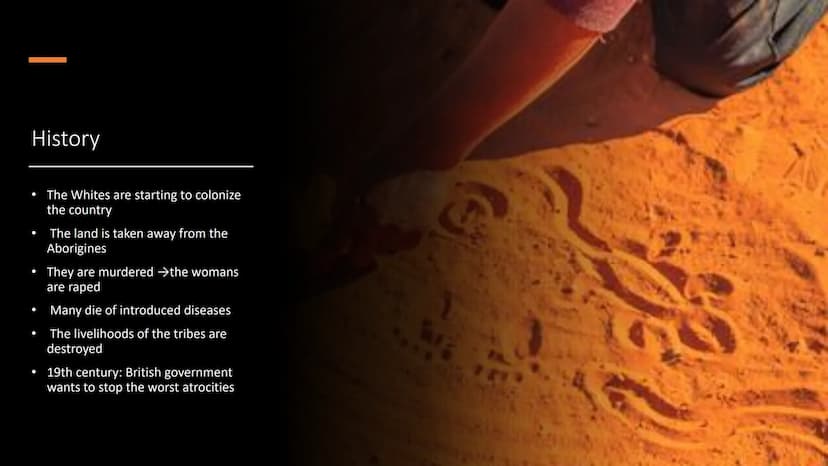 The Aborigines of
Australia Structure
1. Definition
2. Way of Life of the Aborigines
3. History
4. Language
5. Art
6. Traditions
6.1
7. Didg